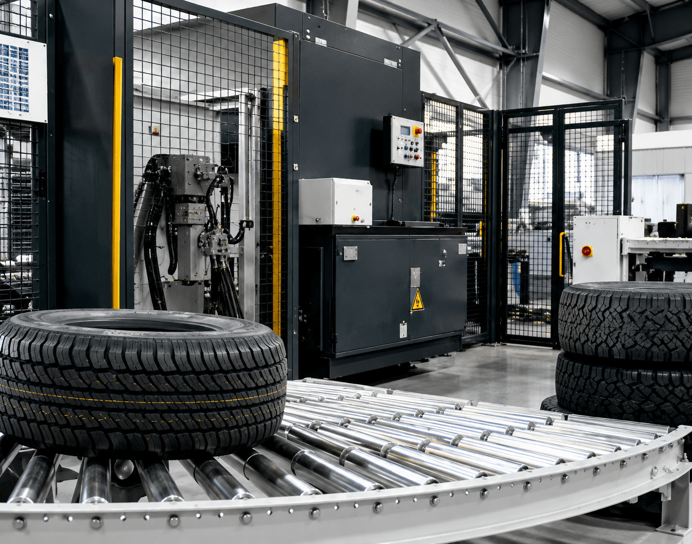 Shearography Tire Inspection Station 1
